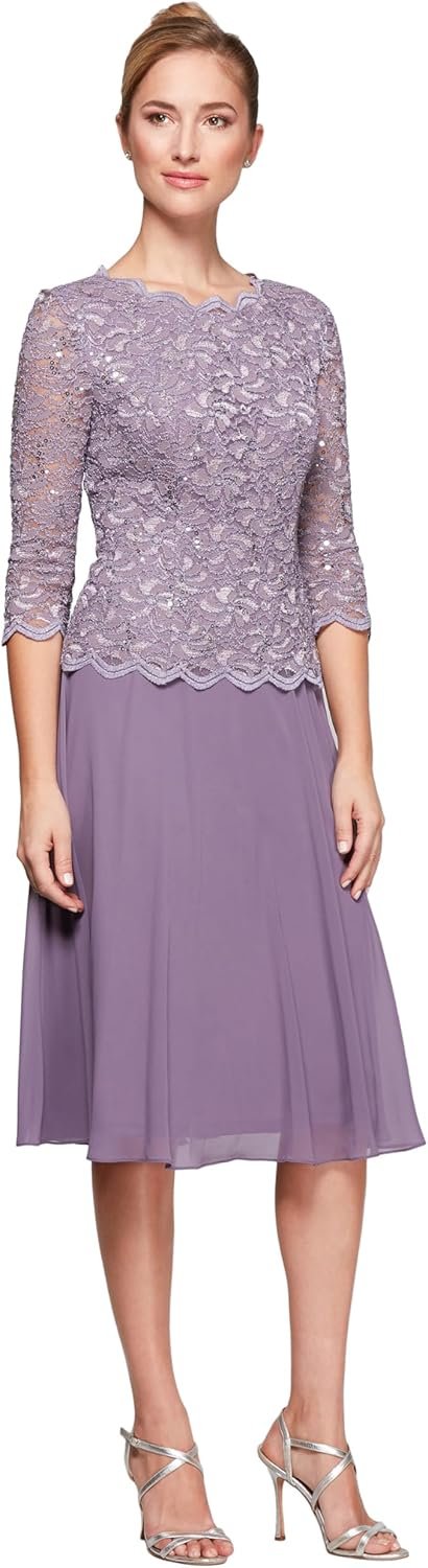 alex evenings women's tea length embroidered bodice mother of the bride gown, wedding guest dress alex evenings women's tea length embroidered bodice mother of the bride gown, wedding guest dress